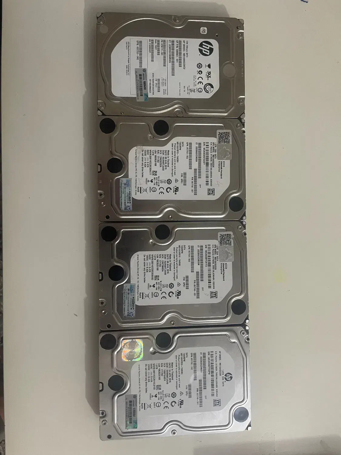 هارد سرور HP 1TB 6G SATA 7.2K rpm LFF 3.5 inch|قطعات و لوازم جانبی رایانه|تهران, تهرانسر مرکزی|دیوار