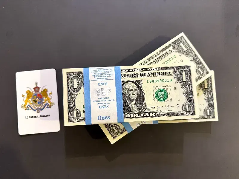 بسته دلار|کلکسیون سکه، تمبر، اسکناس|مشهد, کوه سنگی|دیوار