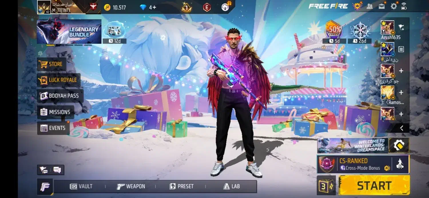 فروش اکانت فری فایر|کنسول، بازی ویدئویی و آنلاین|میاندوآب, |دیوار