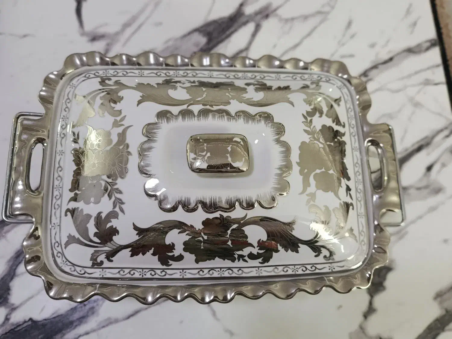 سوفله خوری وارمردار چینی مناسب جهیزیه|ظروف سرو و پذیرایی|قم, انسجام|دیوار