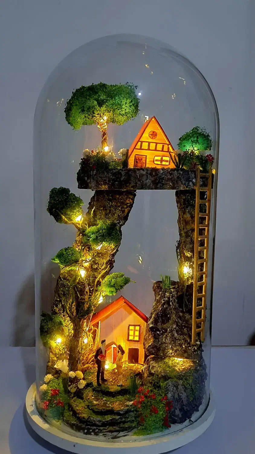 دکوری شیشه ای رویایی|صنایع دستی و سایر لوازم تزئینی|رشت, آب و برق|دیوار