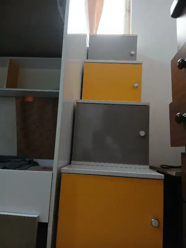 تخت خواب دوطبقه تمیز در حد نو|تخت و سرویس خواب|اهواز, فرهنگ شهر|دیوار