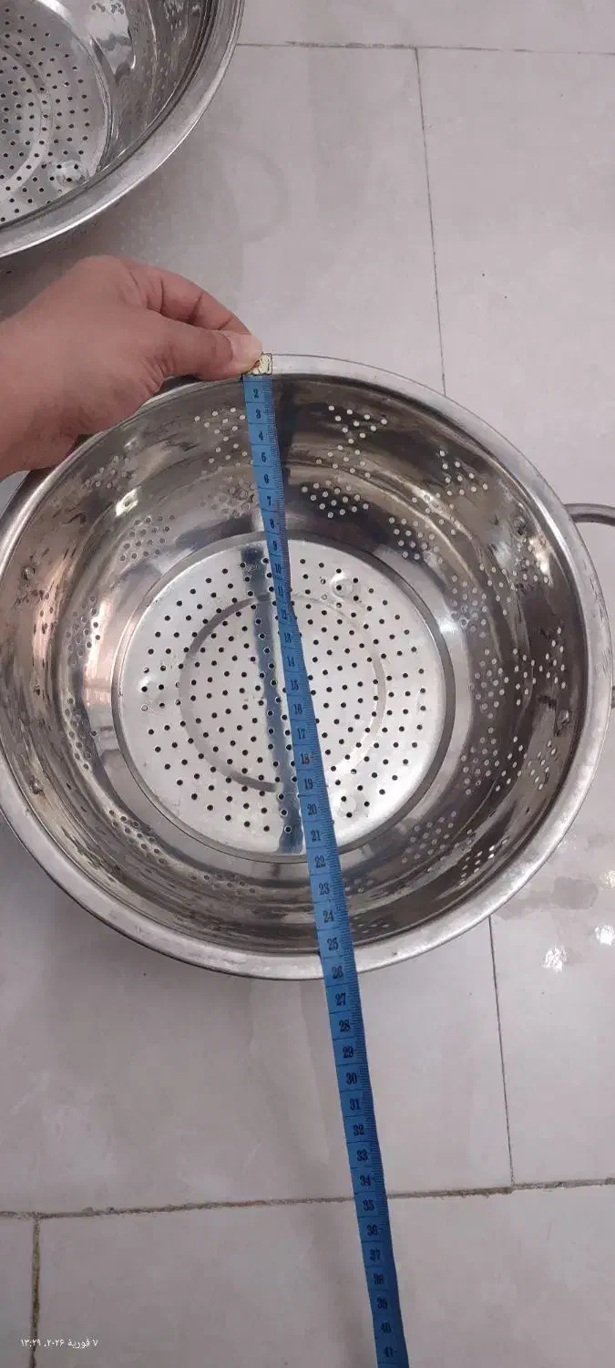 آبکش استیل|آب‌چکان و نظم‌دهنده ظروف|رشت, جانبازان|دیوار