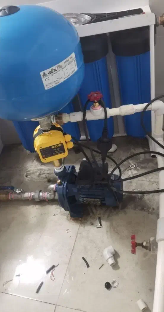 لوله کشی آب به صورت حرفه‌ای و تخصصی، نصب پمپ آب|خدمات پیشه و مهارت|زاهدان, |دیوار