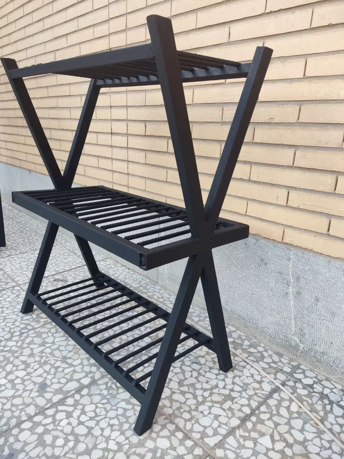 میز و جا کفشی فلزی|مبلمان خانگی و میز عسلی|رفسنجان, |دیوار