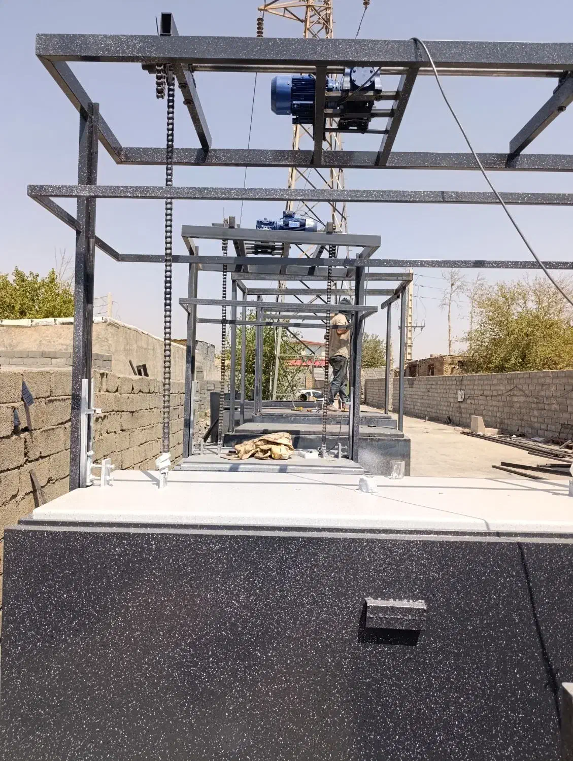 ساخت گاوصندوق آسانسوری مدل ۱۸۴۰ z|ابزارآلات|پاکدشت, پارچین|دیوار