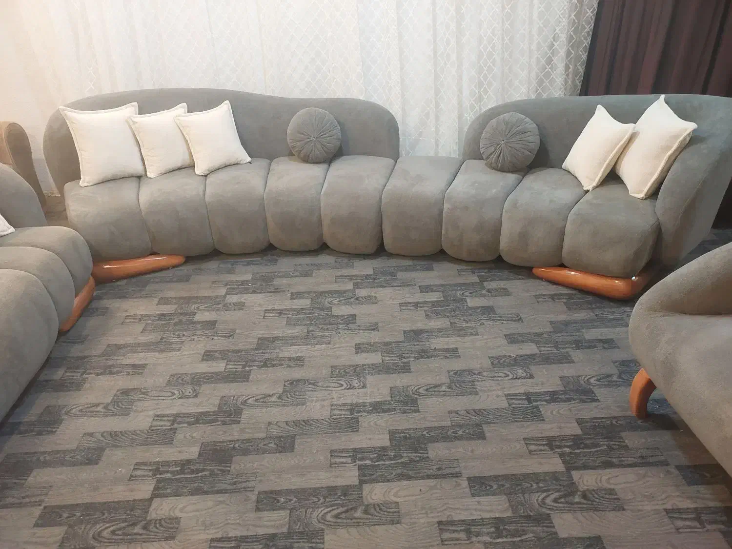 مبل راحتی ۹نفره مدل ال|مبلمان خانگی و میز عسلی|مشهد, آزادشهر|دیوار