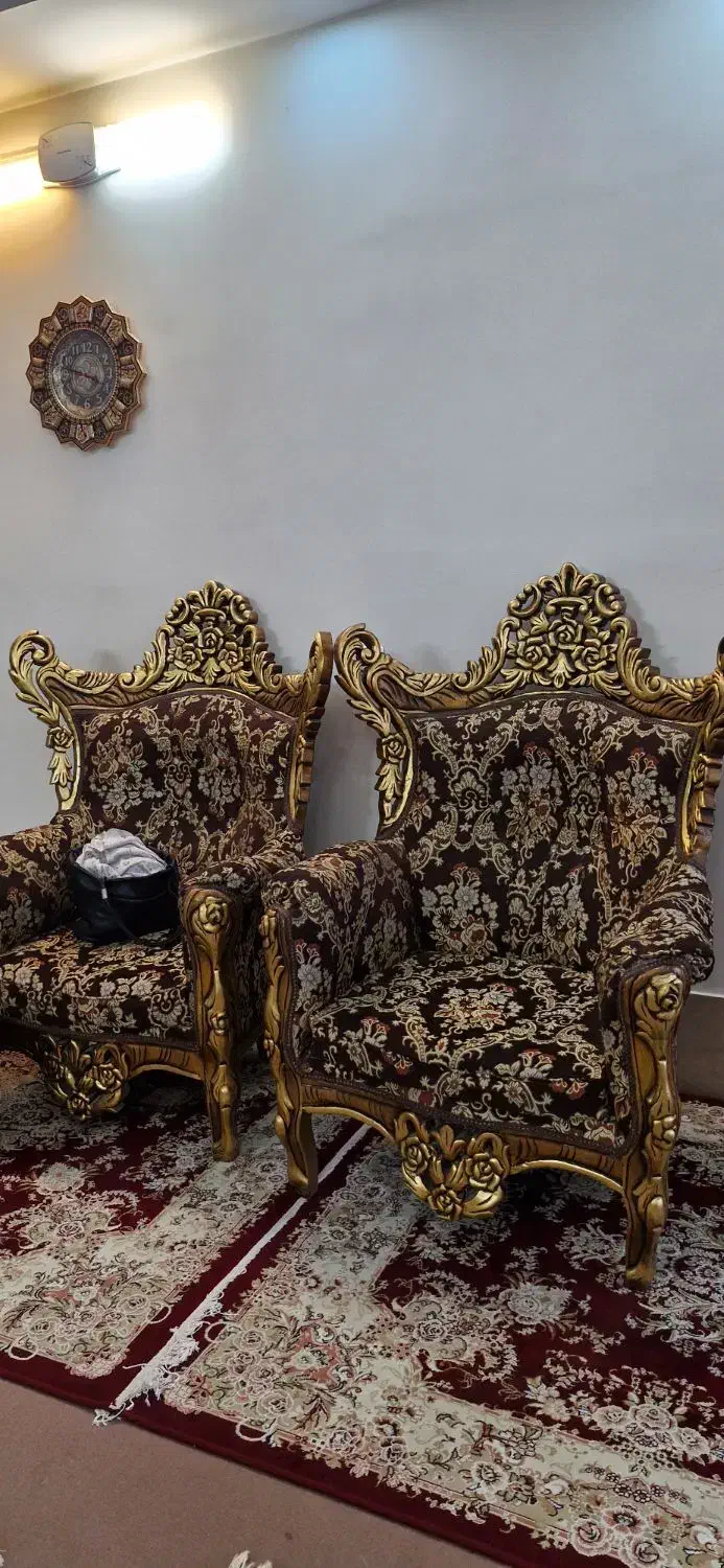 مبل استیل سلطنتی|مبلمان خانگی و میز عسلی|بهارستان, |دیوار