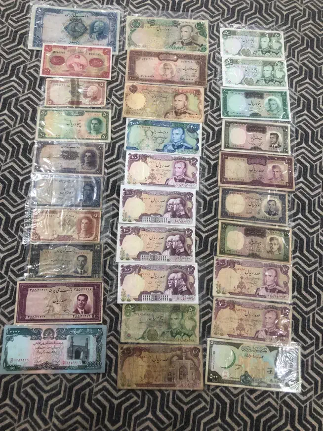 اسکناس و سکه قدیمی|کلکسیون سکه، تمبر، اسکناس|اراک, |دیوار