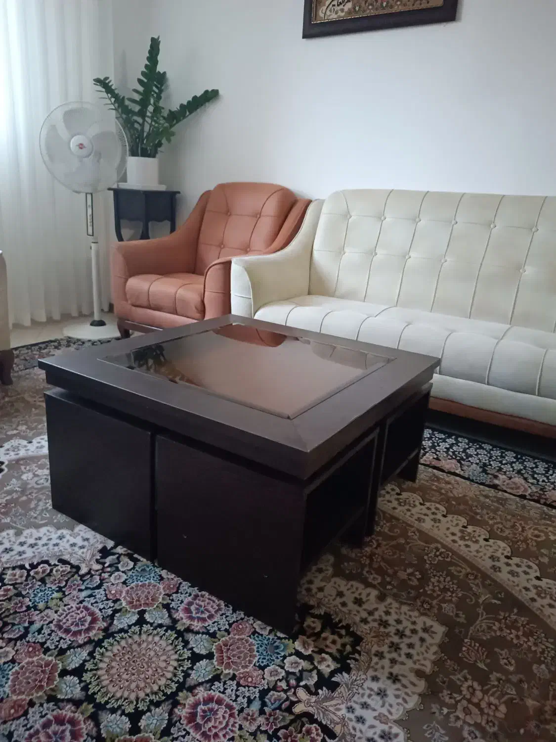 میزوعسلی جلومبلی|مبلمان خانگی و میز عسلی|شاهین‌شهر, شهرک پردیس|دیوار
