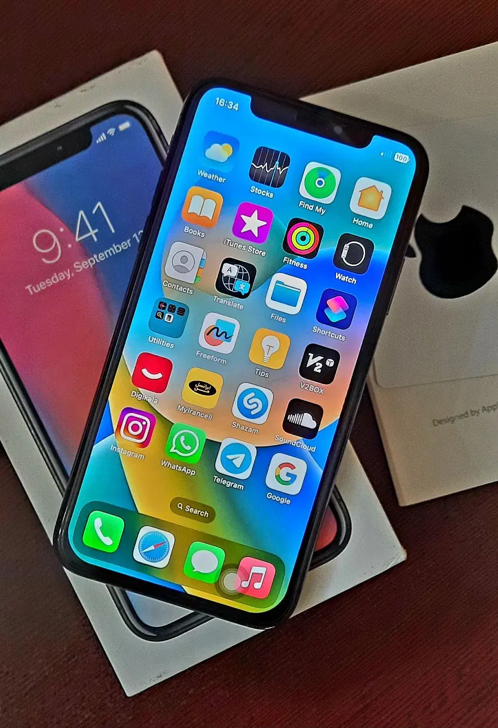 خاکستری iPhoneX 256 G گوشی اپل|موبایل|شیراز, شهرک والفجر|دیوار