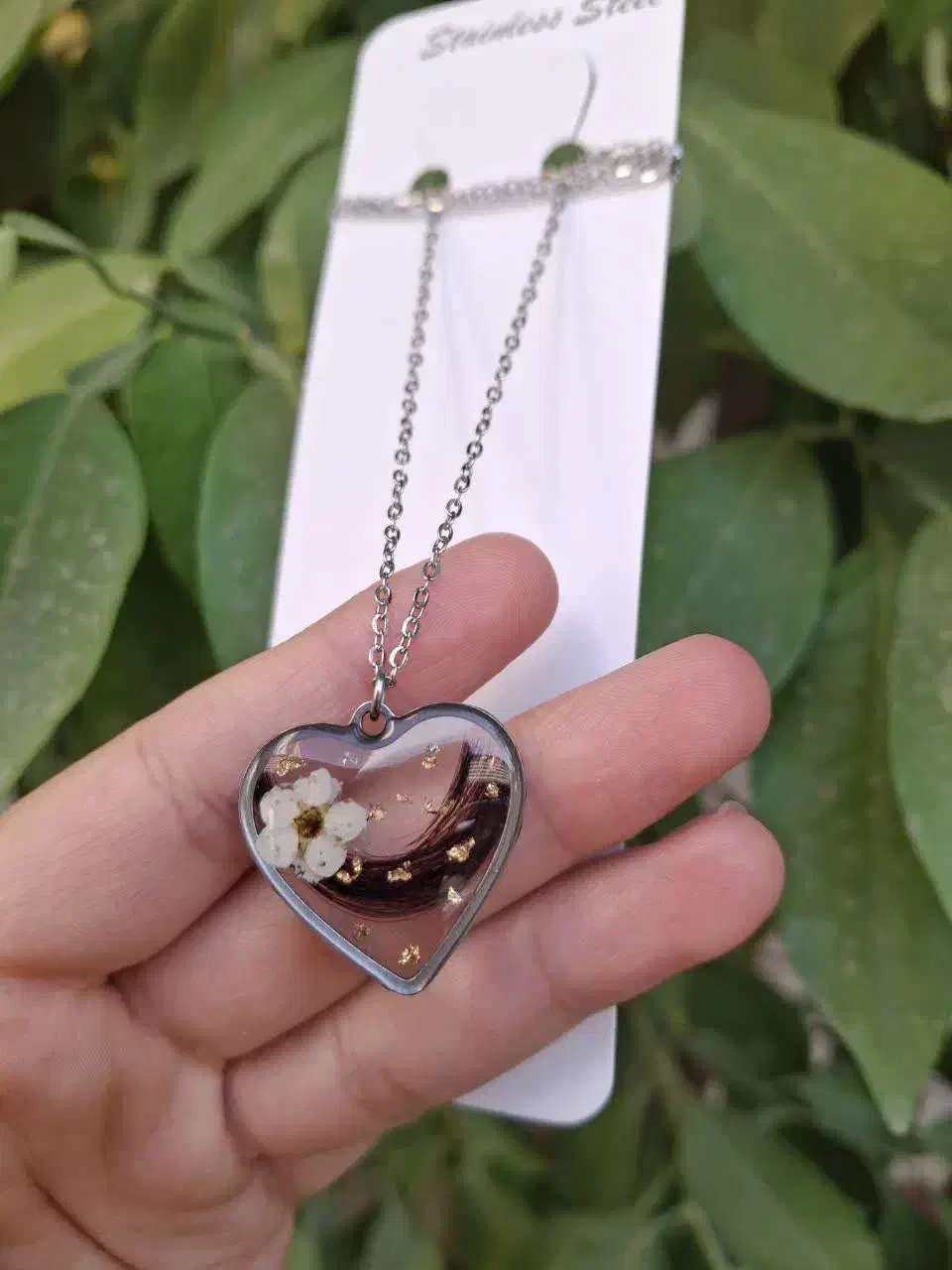 گردنبند رزینی مو یار|زیورآلات و اکسسوری|اراک, |دیوار