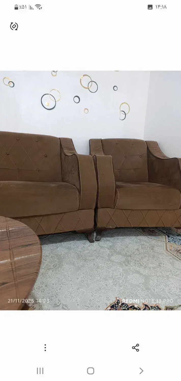 مبل هفت نفره|مبلمان خانگی و میز عسلی|نورآباد, |دیوار