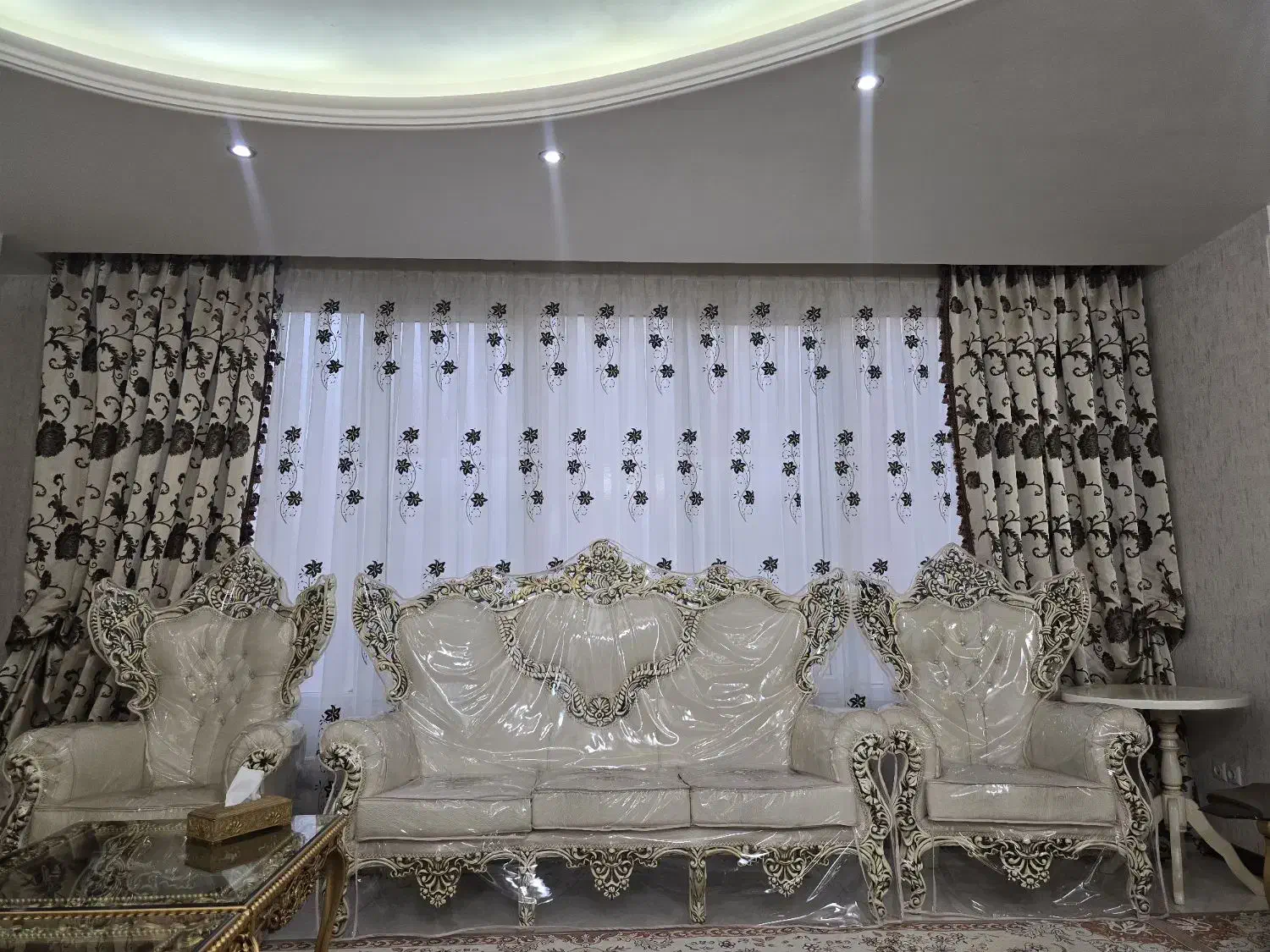 پرده کلاسیک|پرده، رانر، رومیزی|قم, عمار یاسر|دیوار