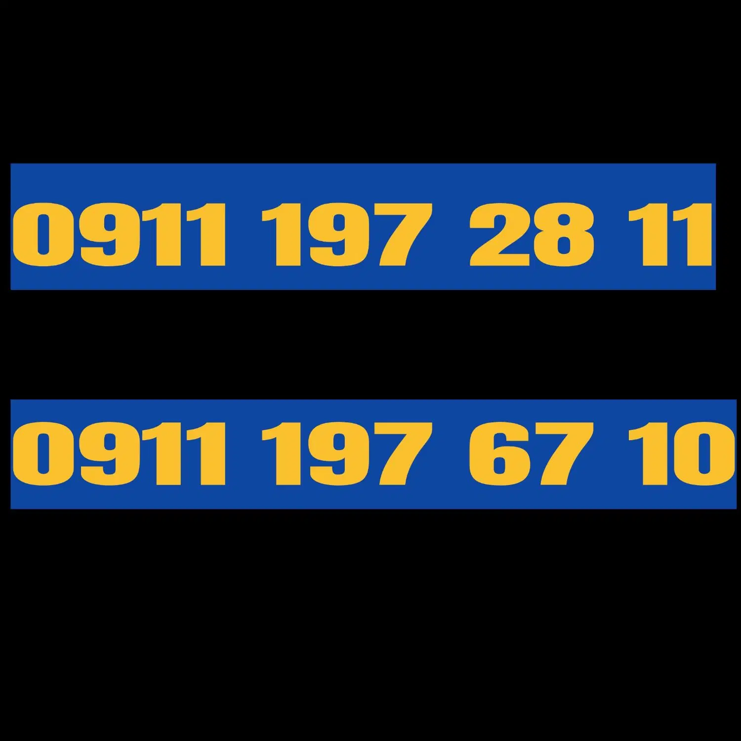 0911.197.67.10|سیم‌کارت|تهران, تهرانسر شرقی|دیوار