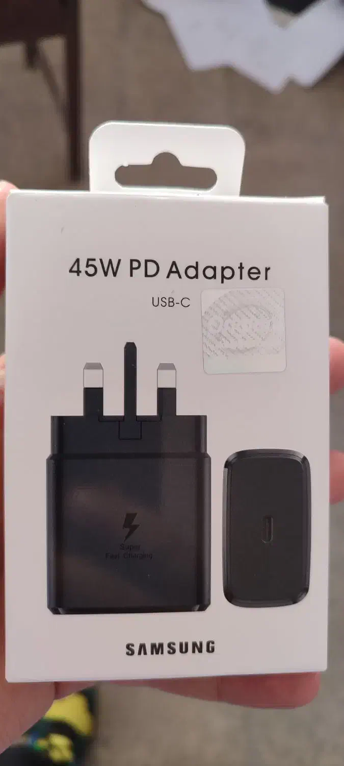 آداپتور شارژر سامسونگ ۴۵ وات اصلی|لوازم جانبی موبایل و تبلت|ایلام, |دیوار