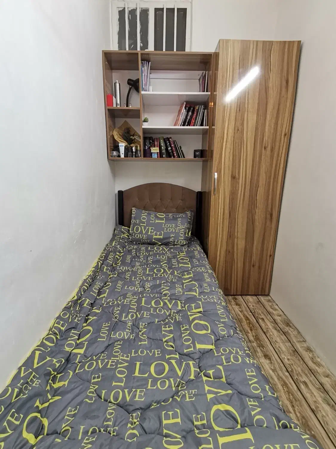 تخت یک نفره|تخت و سرویس خواب|تربت جام, جامی|دیوار