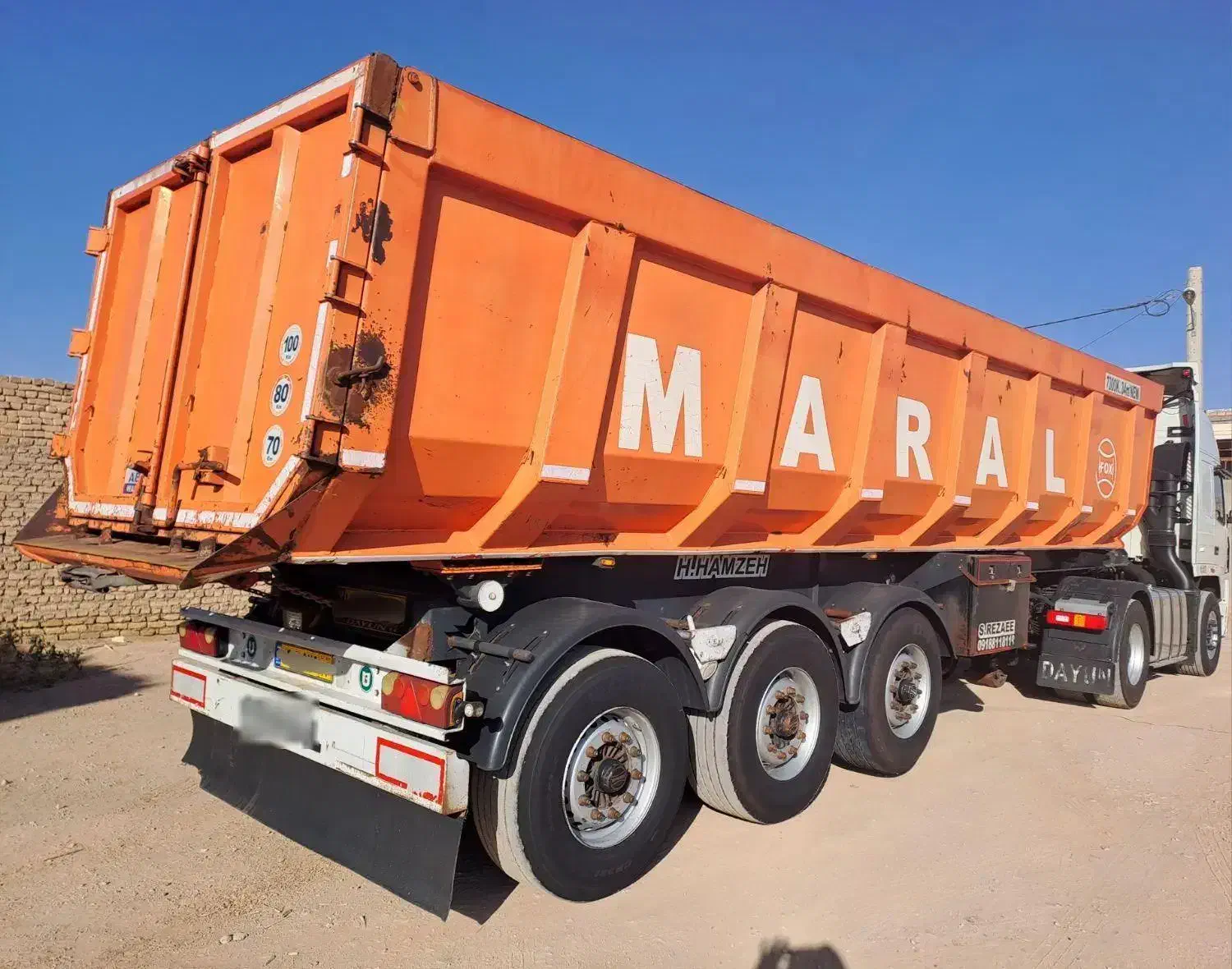 کمپرس سه محور دست ساز همدان|خودرو سنگین|قائن, |دیوار