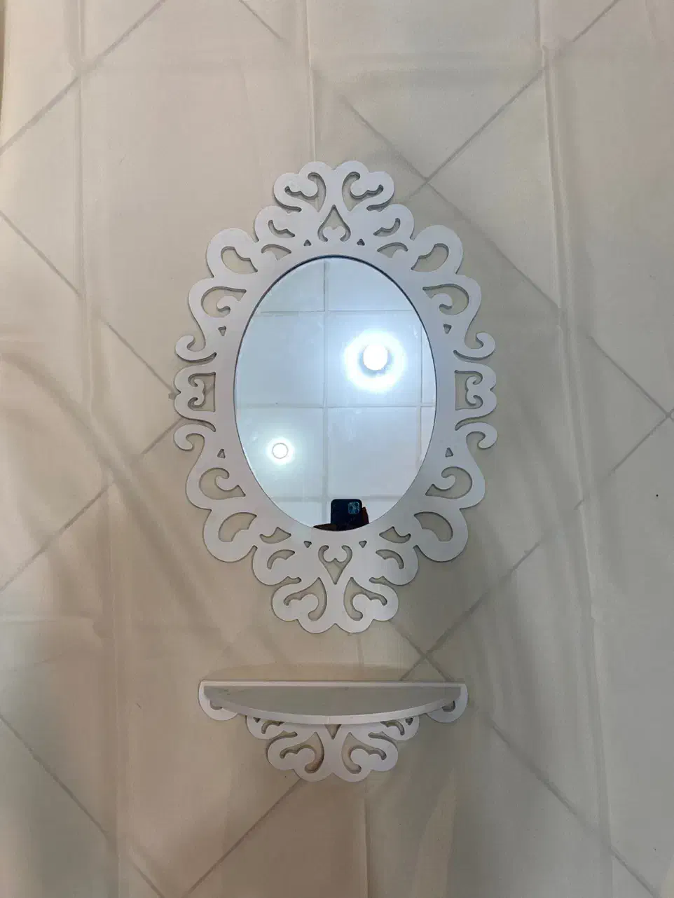 فروش آینه و شلف متوسط حمام و سرویس|لوازم سرویس بهداشتی|مشهد, نرگس (شهرک غرب)|دیوار