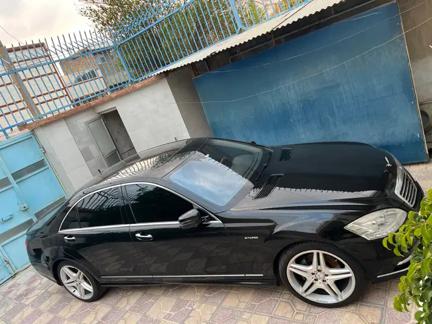 بنز s350 مشکی لانگ فول|خودرو سواری و وانت|شیراز, اصلاح‌نژاد|دیوار