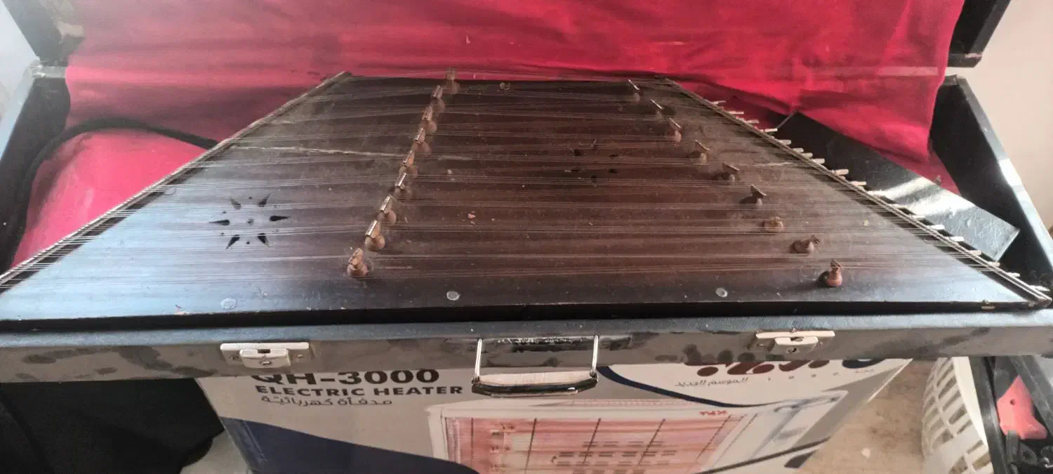 سنتور عتیقه|سازهای سنتی|کاشان, ولیعصر|دیوار