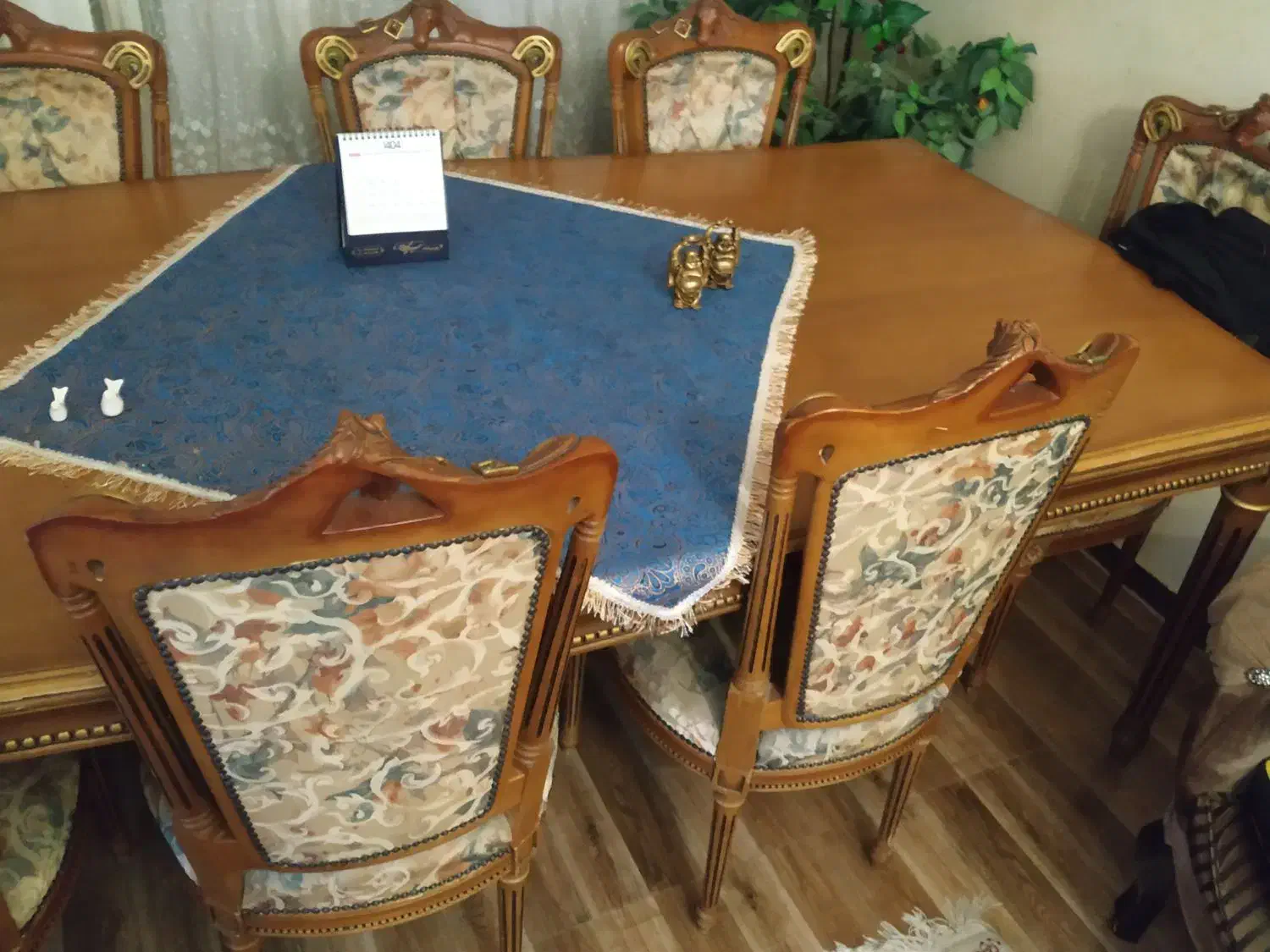 میز چوب گردو 8 نفره|میز و صندلی غذاخوری|شیراز, وصال|دیوار