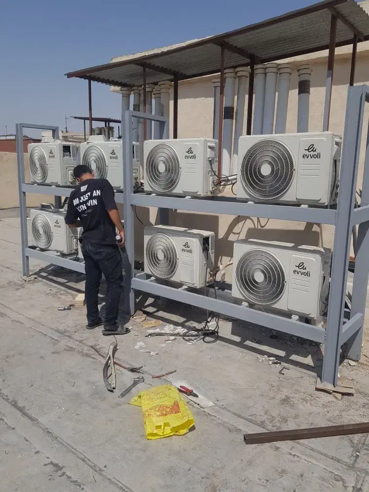 اجرای تخصصی لوله مسی داکت اسپلیت و کولر گازی نصب|خدمات پیشه و مهارت|قم, بنیاد|دیوار