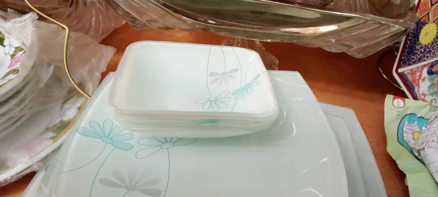 آرکوپال مربع یا آیروپال برا کسری وناقصی|ظروف سرو و پذیرایی|ری, علایین|دیوار