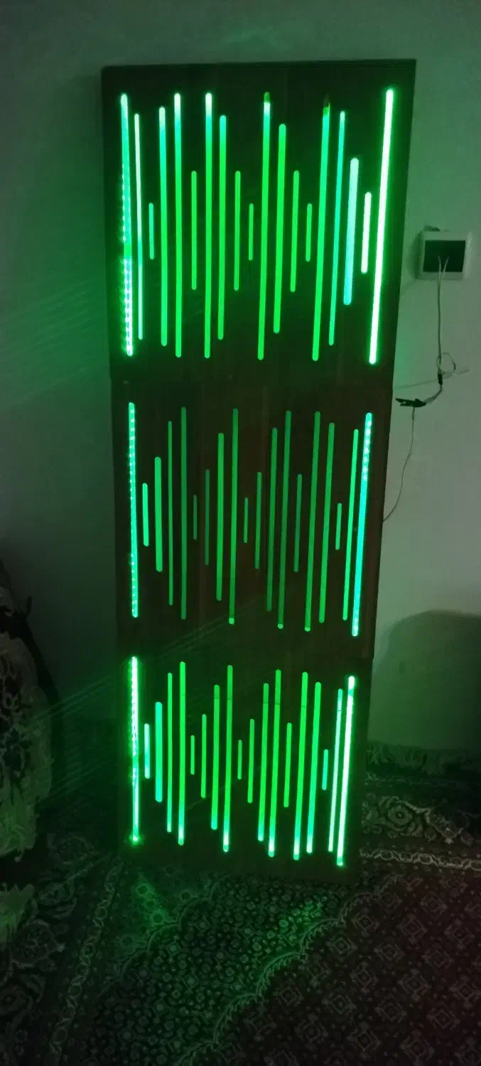 قاب  cnc نوری واس کافی شاپ اتاق موسیقی، دکوراسیون|ریسه و چراغ تزئینی|علی‌آباد کتول, |دیوار