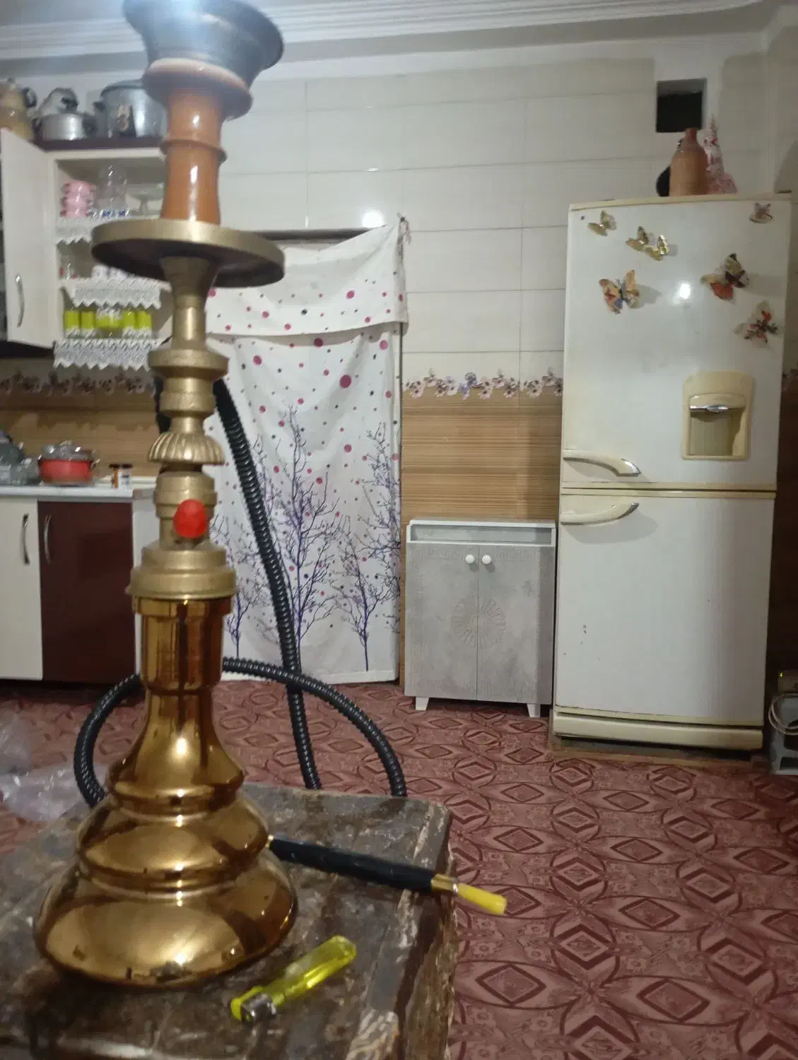 قلیان برنج اصل|صنایع دستی و سایر لوازم تزئینی|علی‌آباد کتول, |دیوار