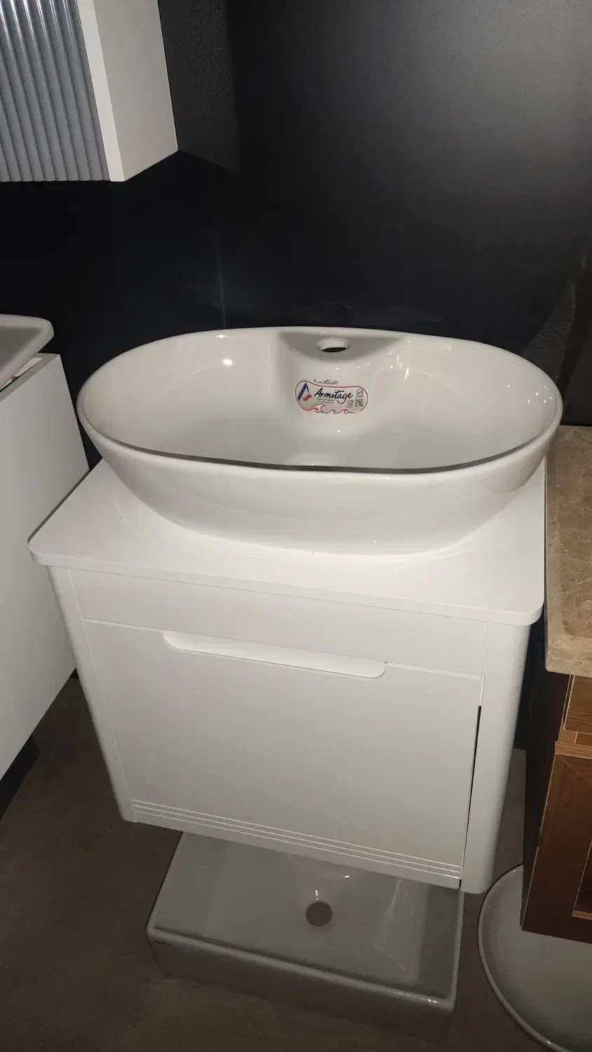 روشویی کابینتی مدل نسترن 50|لوازم سرویس بهداشتی|قزوین, |دیوار