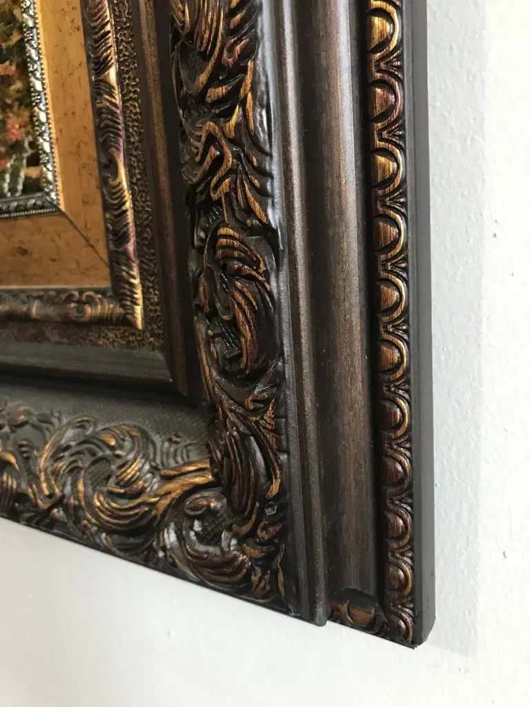 تابلو فرش دستباف ابریشم شاعرجوان|تابلو فرش|شیراز, قدوسی شرقی|دیوار