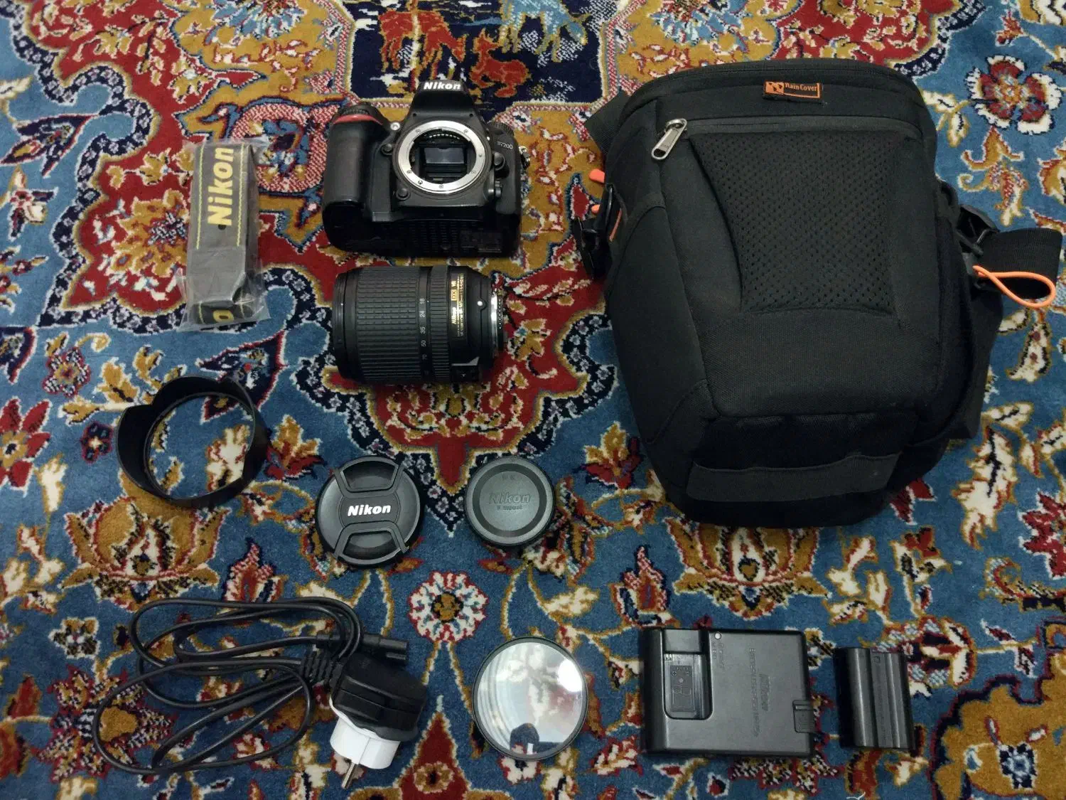 فروش دوربین نیکون Nikon d7200 + lens 18-140 mm|دوربین عکاسی و فیلمبرداری|رشت, گلسار|دیوار