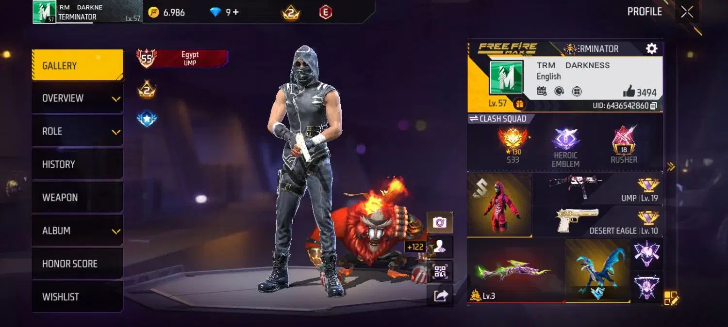 اکانت فری فایر|کنسول، بازی ویدئویی و آنلاین|محمدشهر, همایون ویلا|دیوار