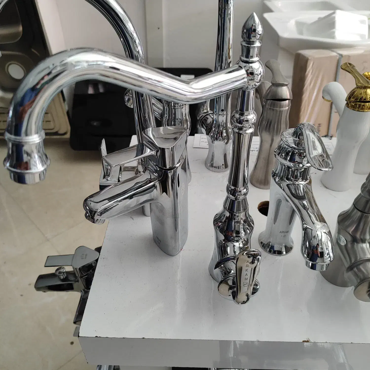 شیر ظرفشویی فلورانس کروم /5سال ضمانت /چکی|مصالح و تجهیزات ساختمان|نیشابور, گنبد سبز|دیوار