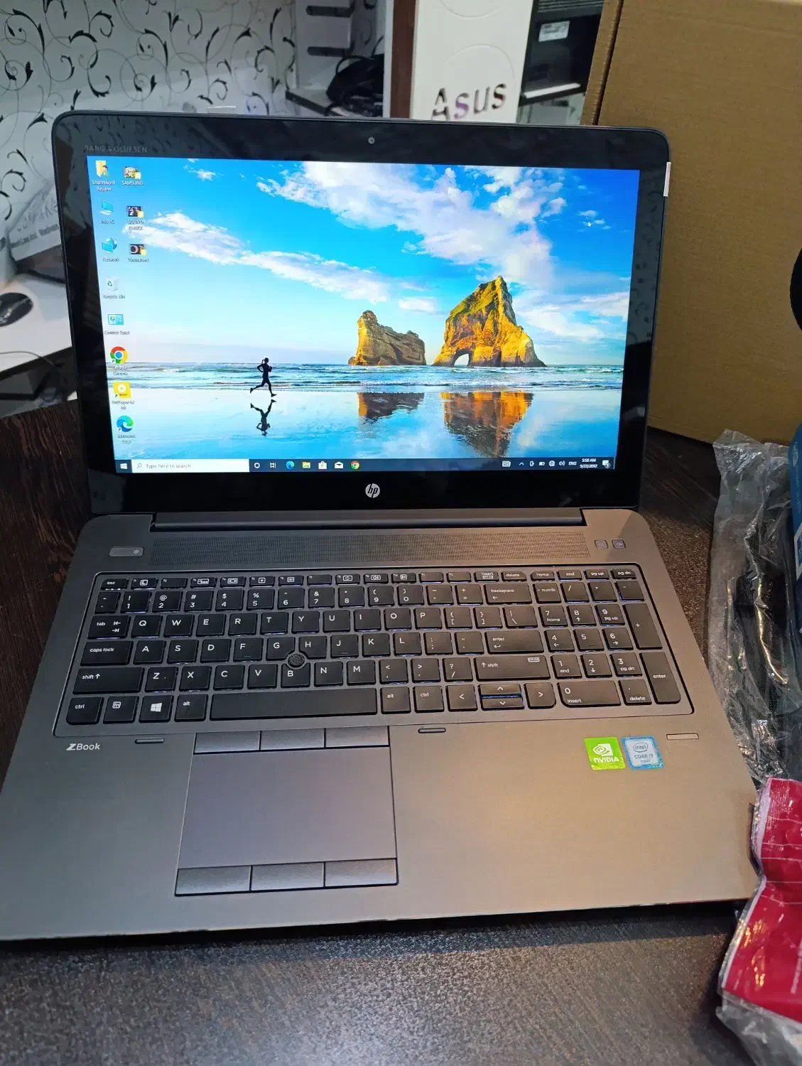 لپتاپ گیمینگhp گرافیک4 512ssd|رایانه همراه|شهرکرد, |دیوار