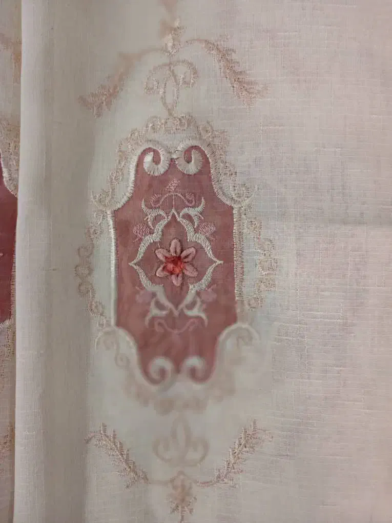 پرده ترک گل برجسته|پرده، رانر، رومیزی|جیرفت, |دیوار