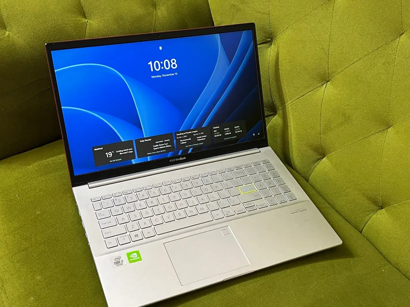 ایسوس حرفه ای i7 نسل ده گرافیک مجزا|رایانه همراه|مشهد, شاهد (شهرک غرب)|دیوار