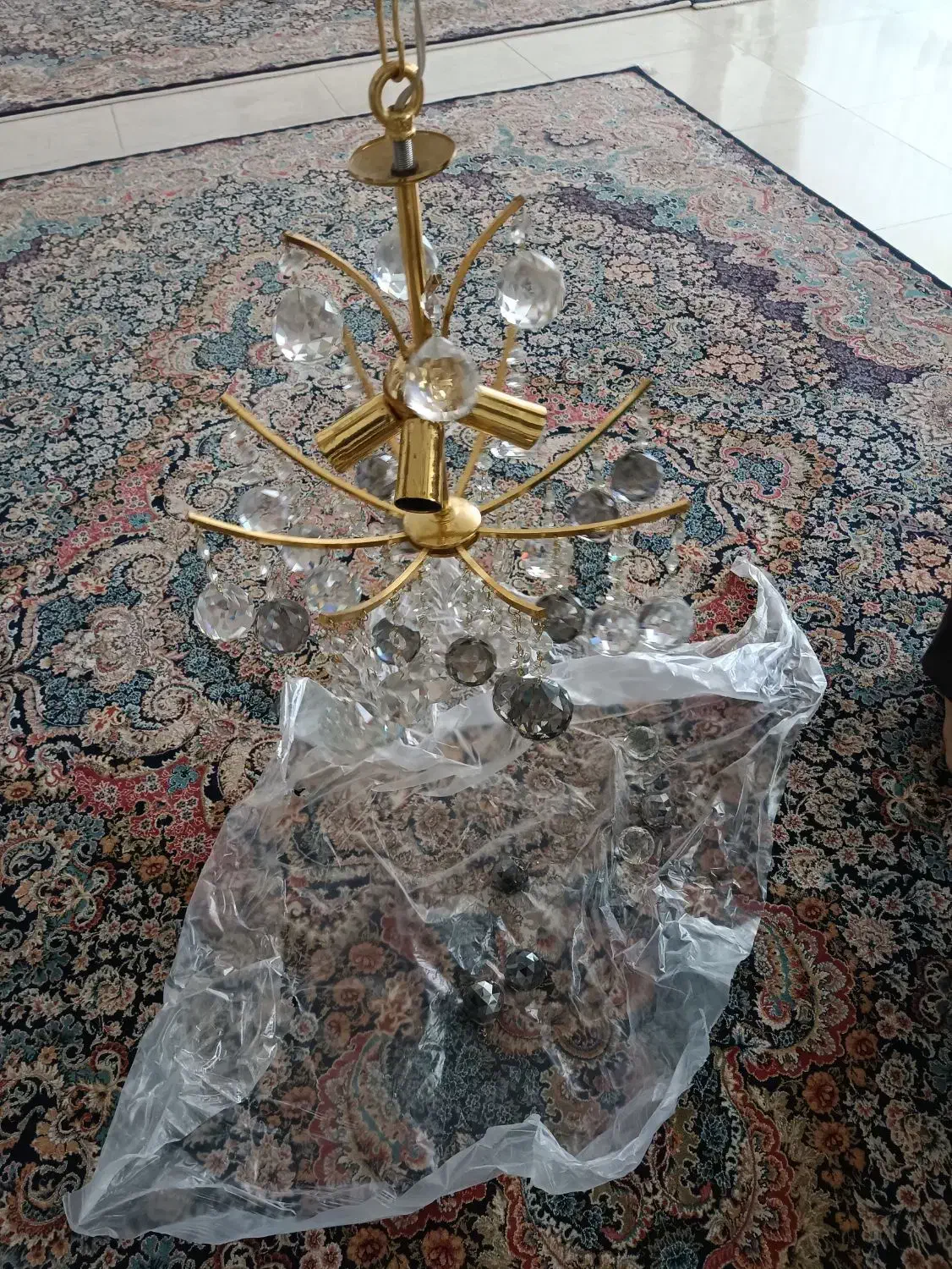 لوستر|لوستر و چراغ آویز|کرمانشاه, |دیوار