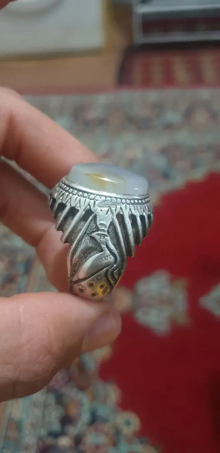 انگشتر نقره|جواهرات|قائن, |دیوار