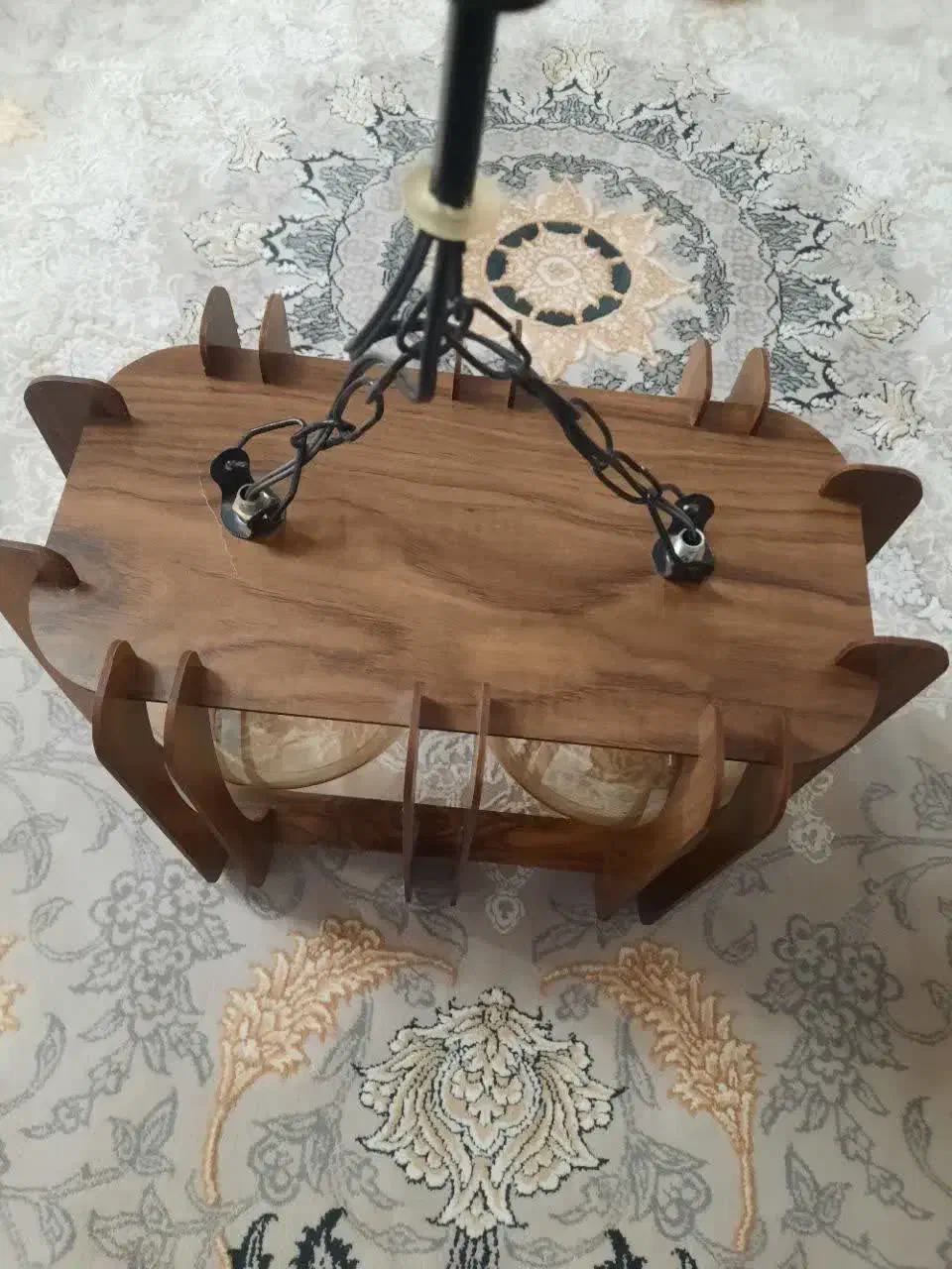 لوستر فانتزی|لوستر و چراغ آویز|خرم‌آباد, |دیوار