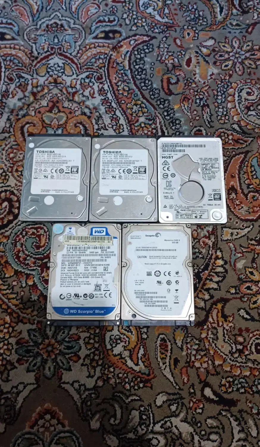 هارد لپ تاپی|قطعات و لوازم جانبی رایانه|قم, پردیسان|دیوار