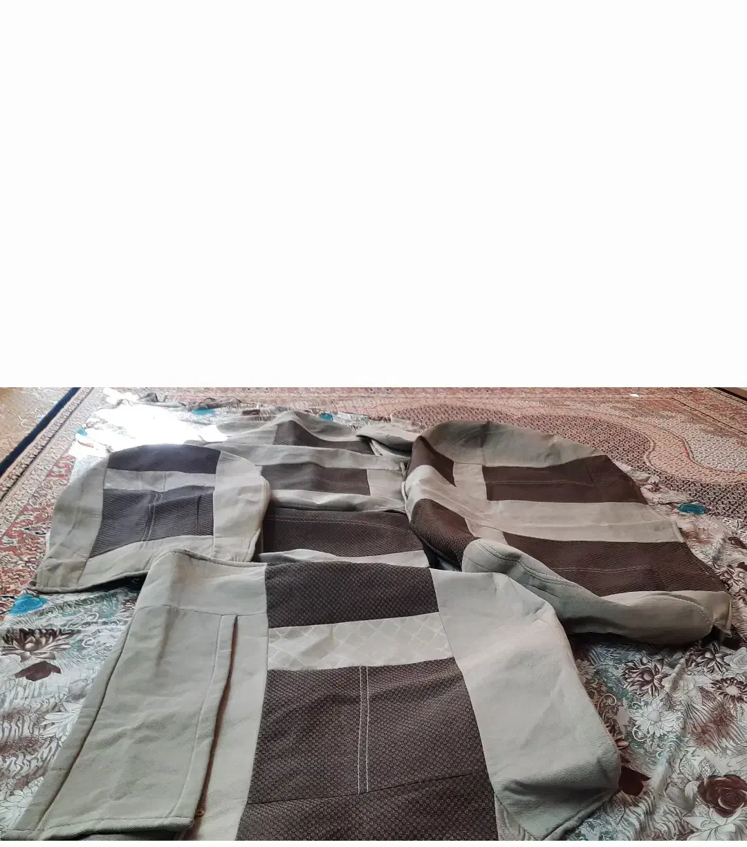 روکش صندلی پژو ۴۰۵ سالم کارکرده|قطعات یدکی و لوازم جانبی|اردکان, |دیوار