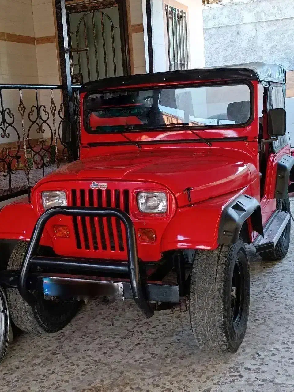 فروش جیب صحرایی رنگ قرمز|خودرو کلاسیک|لنگرود, |دیوار