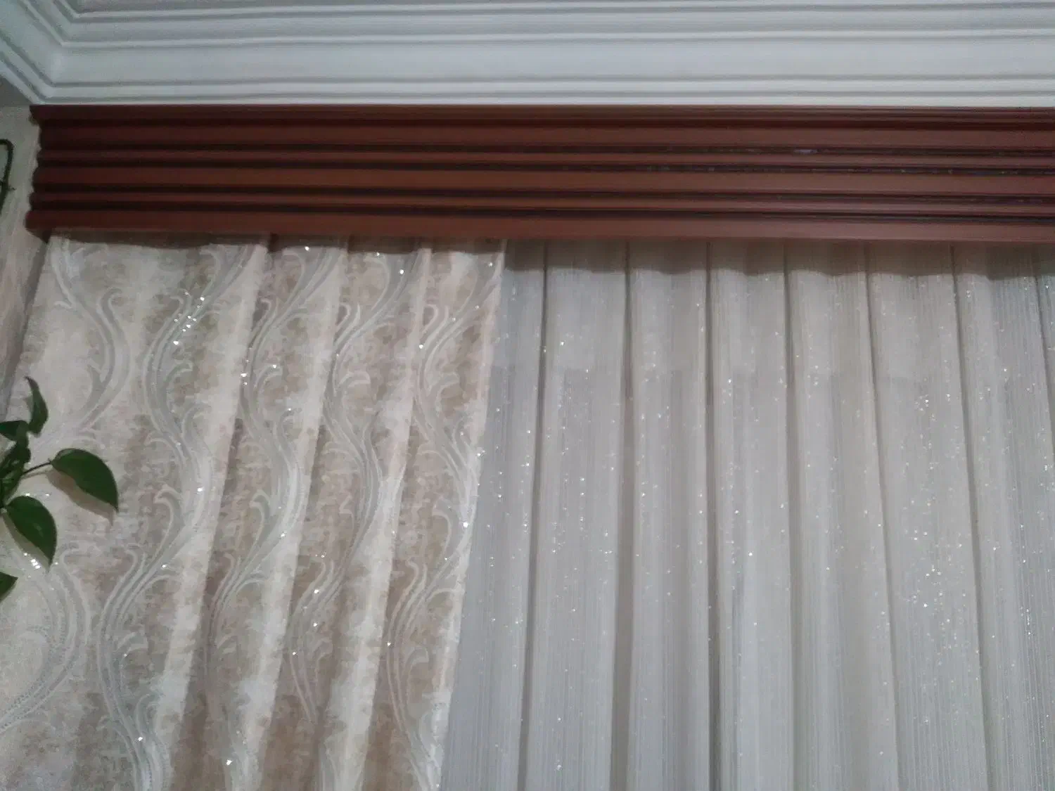 کتیبه چوبی|پرده، رانر، رومیزی|فردیس, قریشی|دیوار