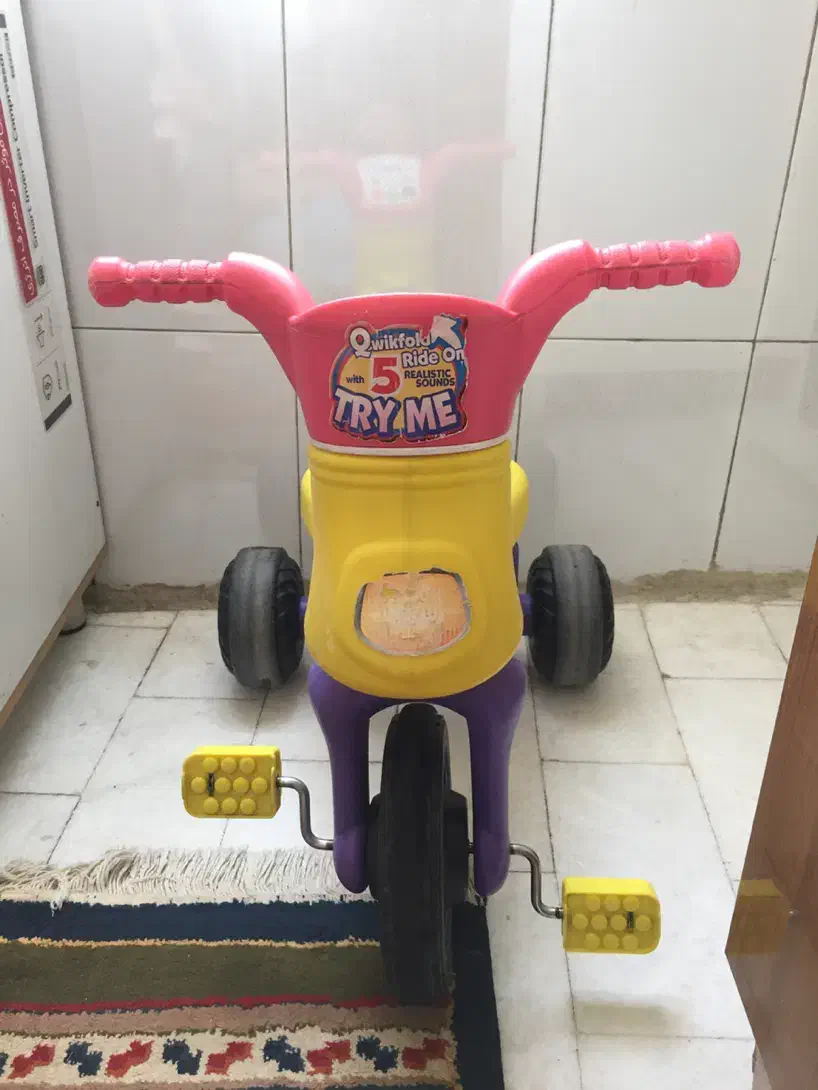 سه چرخه موزیکال کودک خارجی بچه گانه|دوچرخه، اسکیت، اسکوتر|تهران, اباذر|دیوار