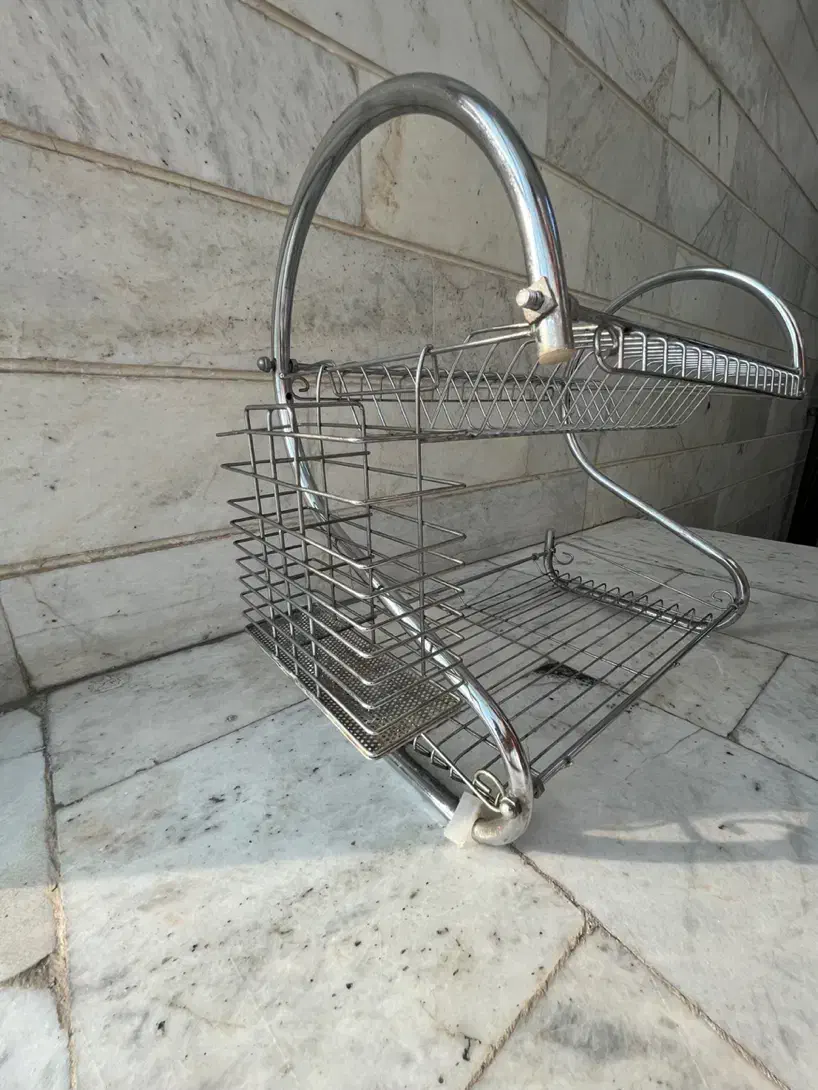 جاظرفی ۲ طبقه استیل قهرمان|آبچکان و نظمدهنده ظروف|تهران, صادقیه|دیوار