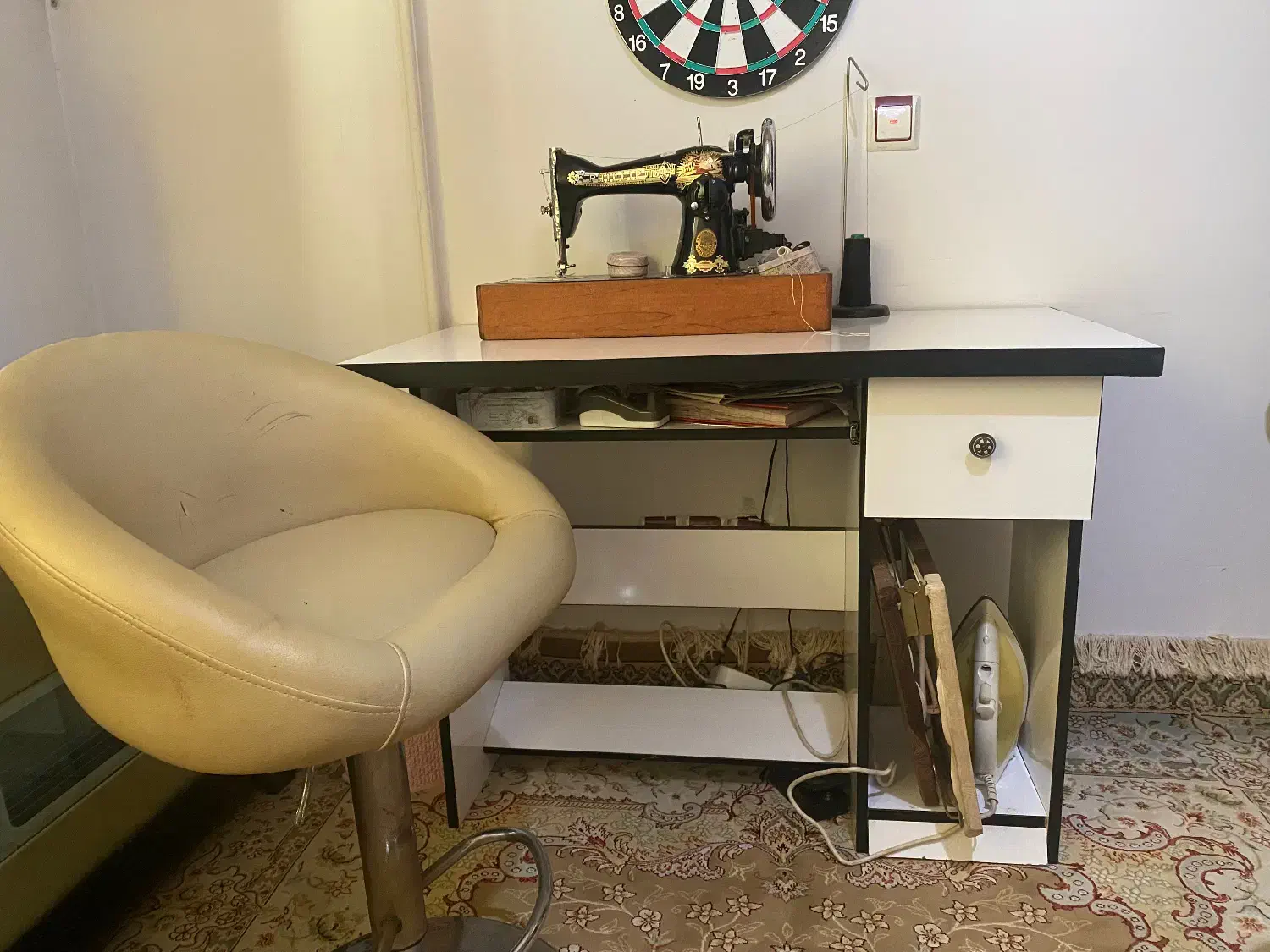 میز تحریر MDF|میز تحریر و کامپیوتر|بابلسر, |دیوار