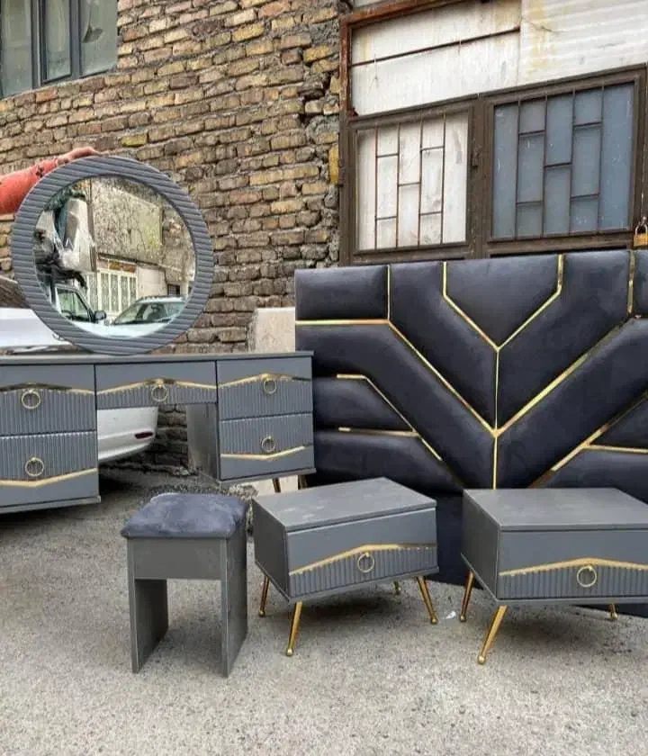 ست کامل سرویس خواب|تخت و سرویس خواب|زرندیه, |دیوار