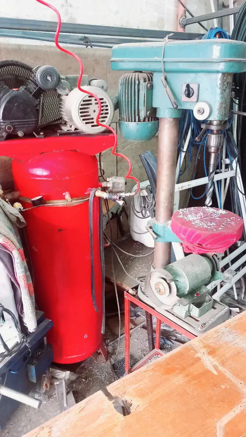 اره صندوقی -پمپ باد-دریل-باسکول|ماشینآلات صنعتی|شهرکرد, |دیوار